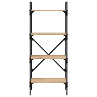 Sonoma-tammi kirjahylly Mazit 56x31,5x138,5cm (puinen)