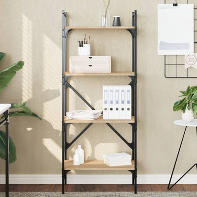 Sonoma-tammi kirjahylly Mazit 56x31,5x138,5cm (puinen)