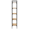 Sonoma-tammi kirjahylly Mazit 56x31,5x174cm (puinen)