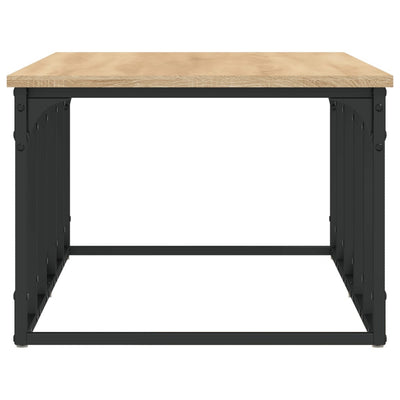 Sohvapöytä Sonoma-tammi 100x50x35,5 cm tekninen puu