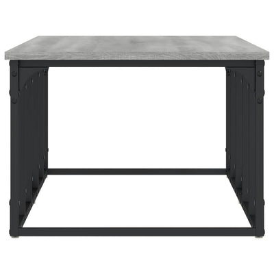 Sohvapöytä harmaa Sonoma 100x50x35,5 cm tekninen puu