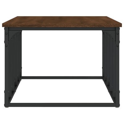 Sohvapöytä ruskea tammi 100x50x35,5 cm tekninen puu