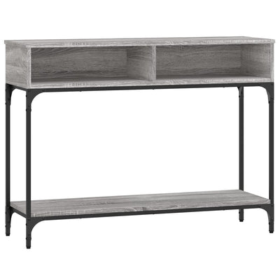 Konsolipöytä harmaa Sonoma 100x30,5x75 cm tekninen puu