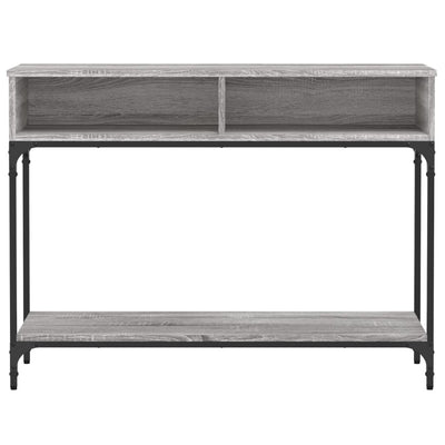 Konsolipöytä harmaa Sonoma 100x30,5x75 cm tekninen puu