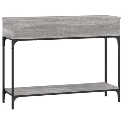Konsolipöytä harmaa Sonoma 100x30,5x75 cm tekninen puu