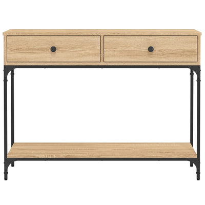 Sohvapöytä Sonoma-tammi 100x34,5x75 cm tekninen puu