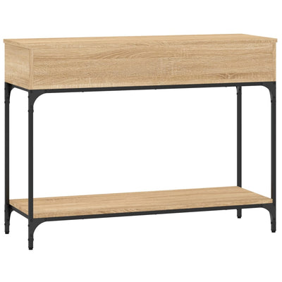 Sohvapöytä Sonoma-tammi 100x34,5x75 cm tekninen puu
