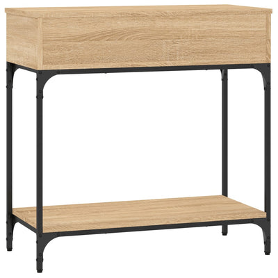 Konsolipöytä Sonoma-tammi 75x34,5x75 cm tekninen puu