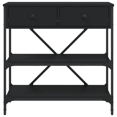 Musta konsolipöytä Geta 75x34,5x75cm (puinen)