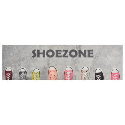Keittiön pestävä lattiamatto Shoezone 60x180 cm sametti