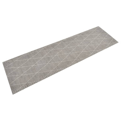 Keittiön pestävä matto neljäkäs 45x150 cm sametti