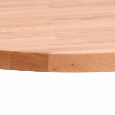 Pöytälevy Ø80x4 cm pyöreä täysi pyökki