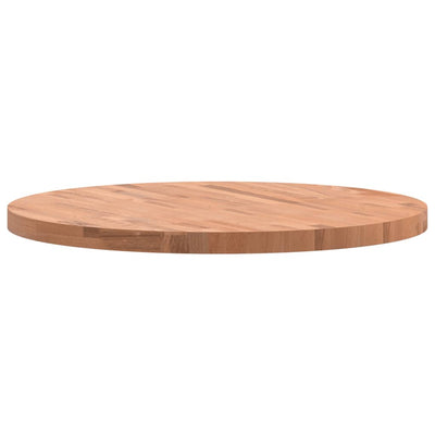 Pöytälevy Ø80x4 cm pyöreä täysi pyökki