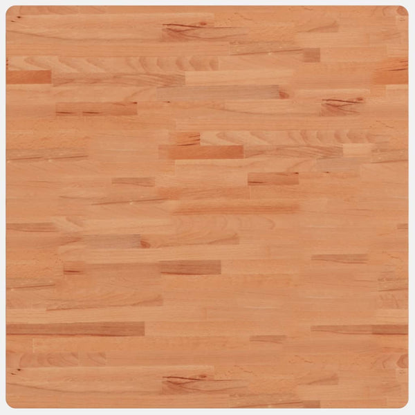 Pöytälevy 80x80x2,5 cm neliö täysi pyökki