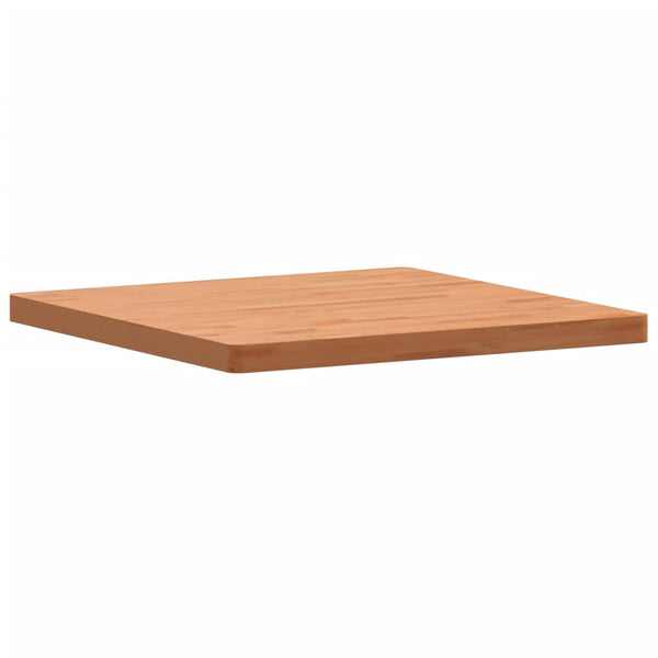 Pöytälevy 70x70x4 cm neliö täysi pyökki