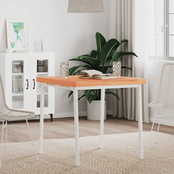 Pöytälevy 70x70x4 cm neliö täysi pyökki