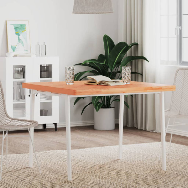 Pöytälevy 90x90x4 cm neliö täysi pyökki
