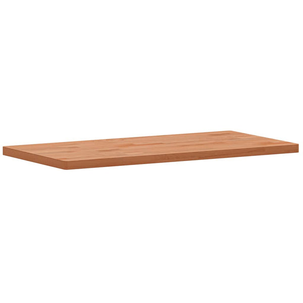 Kylpyhuoneen työtaso 80x40x2,5 cm täysi pyökki