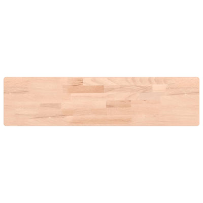 Seinähylly 80x20x4 cm täysi pyökki