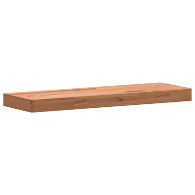 Seinähylly 60x20x4 cm täysi pyökki