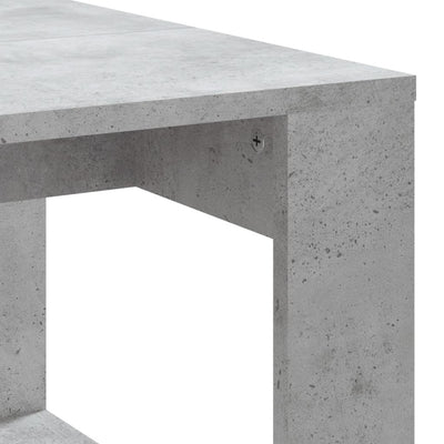 Sohvapöytä betoninharmaa 102x50x35 cm tekninen puu