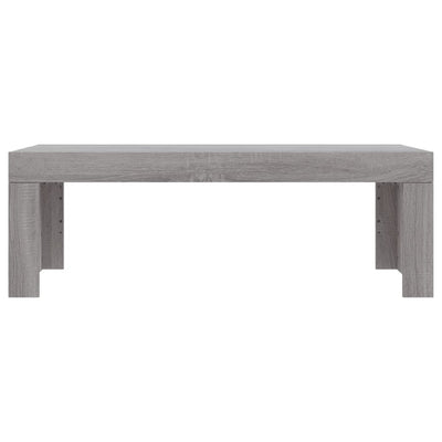 Sohvapöytä harmaa Sonoma 102x50x36 cm tekninen puu