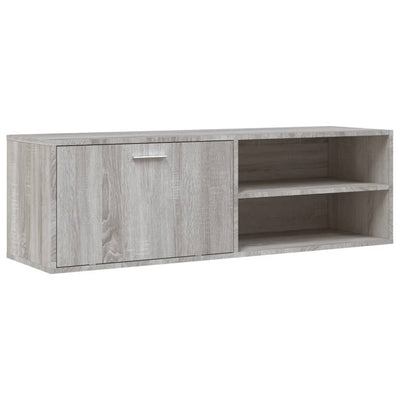 TV-taso harmaa Sonoma 120x34x37 cm lastulevy