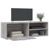 TV-taso harmaa Sonoma 120x34x37 cm lastulevy