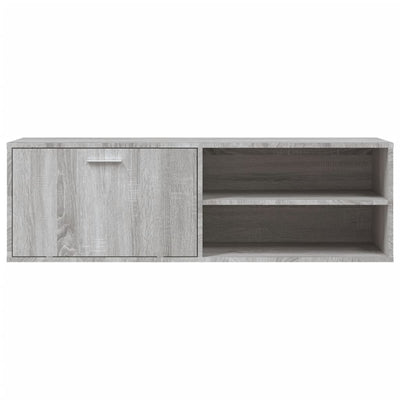 TV-taso harmaa Sonoma 120x34x37 cm lastulevy