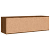 TV-taso ruskea tammi 120x34x37 cm tekninen puu