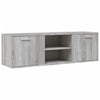 TV-taso harmaa Sonoma 120x34x37 cm lastulevy