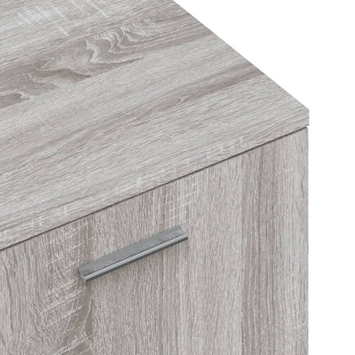 TV-taso harmaa Sonoma 120x34x37 cm lastulevy