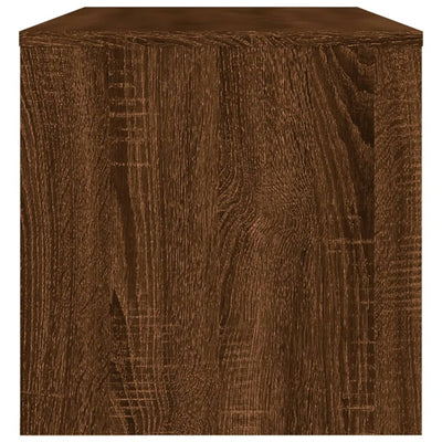 TV-taso ruskea tammi 120x34x37 cm tekninen puu