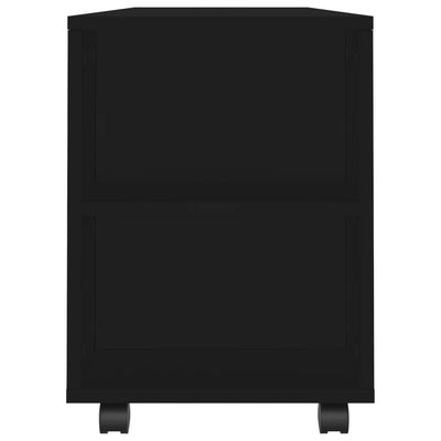 TV-taso musta 102x34,5x43 cm tekninen puu