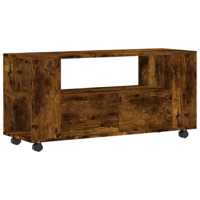 TV-taso savutammi 102x34,5x43 cm tekninen puu