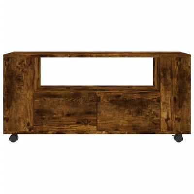 TV-taso savutammi 102x34,5x43 cm tekninen puu