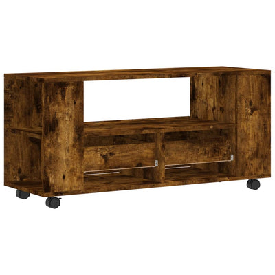TV-taso savutammi 102x34,5x43 cm tekninen puu