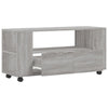 TV-taso harmaa Sonoma 102x34,5x43 cm tekninen puu