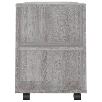 TV-taso harmaa Sonoma 102x34,5x43 cm tekninen puu