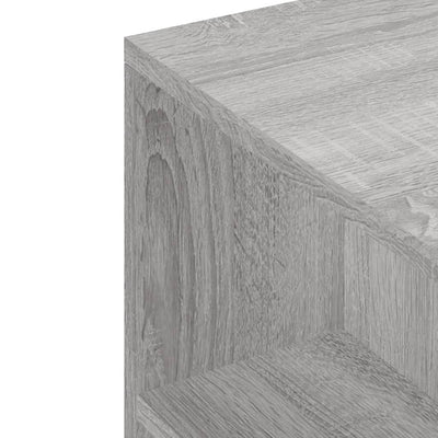 TV-taso harmaa Sonoma 102x34,5x43 cm tekninen puu