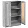 Kirjakaappi harmaa Sonoma 82,5x30,5x115 cm lastulevy