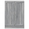 Kirjakaappi harmaa Sonoma 82,5x30,5x115 cm lastulevy