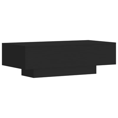 Sohvapöytä musta 100x49,5x31 cm tekninen puu