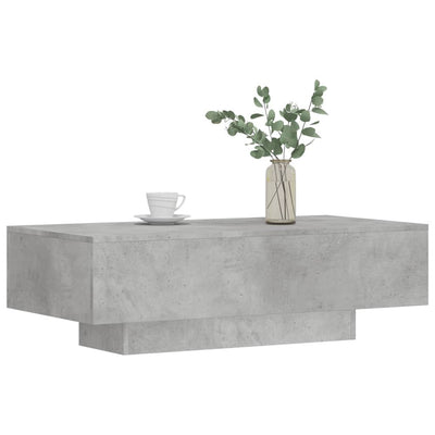 Sohvapöytä betoninharmaa 100x49,5x31 cm tekninen puu