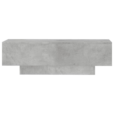 Sohvapöytä betoninharmaa 100x49,5x31 cm tekninen puu
