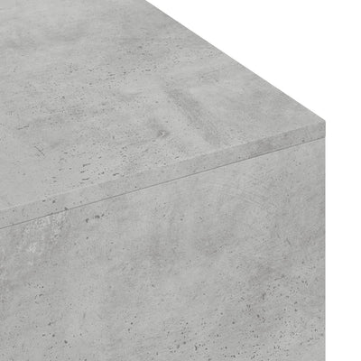 Sohvapöytä betoninharmaa 100x49,5x31 cm tekninen puu