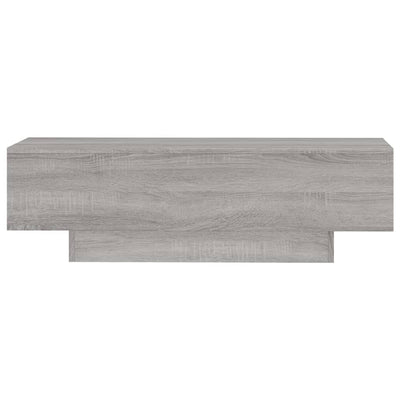 Sohvapöytä harmaa Sonoma 100x49,5x31 cm tekninen puu