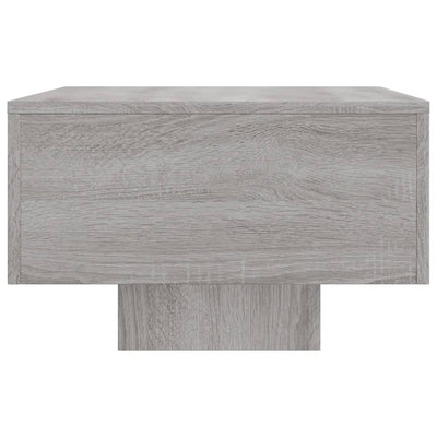 Sohvapöytä harmaa Sonoma 100x49,5x31 cm tekninen puu