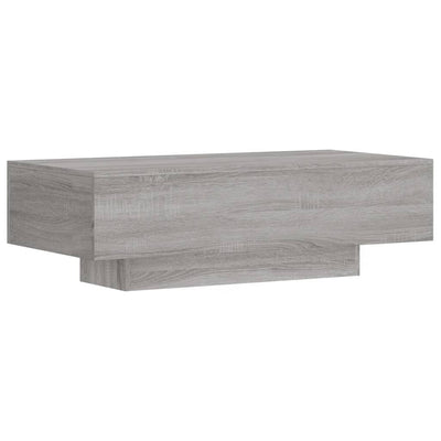 Sohvapöytä harmaa Sonoma 100x49,5x31 cm tekninen puu