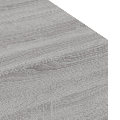 Sohvapöytä harmaa Sonoma 100x49,5x31 cm tekninen puu